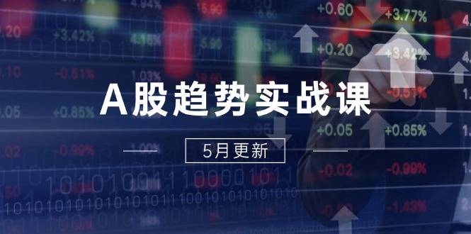 A股趋势实战课：主力动向+政策红利，2025全年策略5月更新-百赚智库